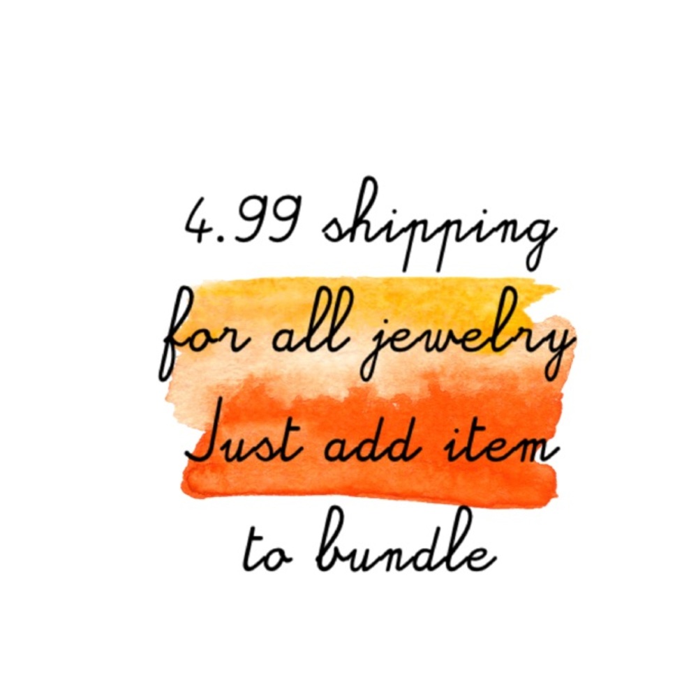 Lower shipping for jewelry items